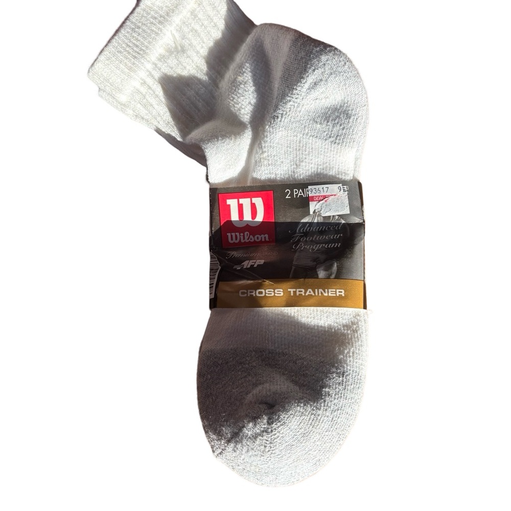 BNWT Wilson cross trainer 2 pack socks